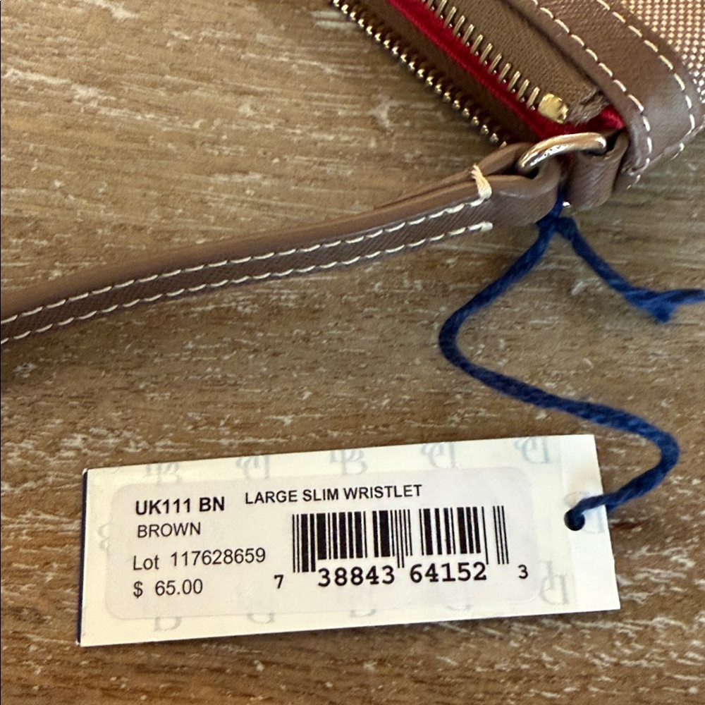 Dooney & Bourke Large Slim Wristlet - Picture 7 of 7